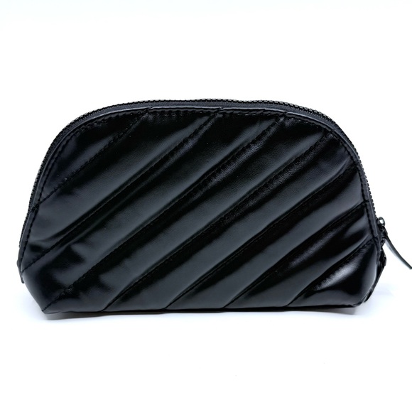 Yves Saint Laurent Beaute YSL Black Makeup Bag Cosmetic Pouch GWP - Picture 2 of 10